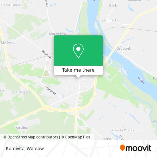 Kamivita map