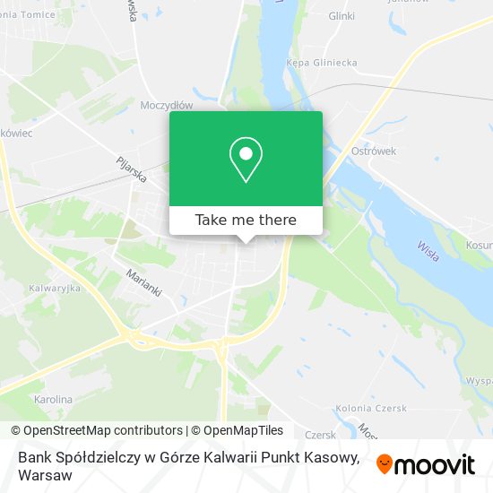 Bank Spółdzielczy w Górze Kalwarii Punkt Kasowy map