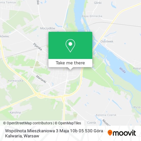 Wspólnota Mieszkaniowa 3 Maja 10b 05 530 Góra Kalwaria map