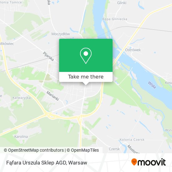 Fąfara Urszula Sklep AGD map