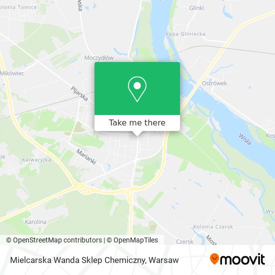 Mielcarska Wanda Sklep Chemiczny map