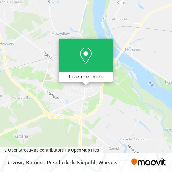 Różowy Baranek Przedszkole Niepubl. map