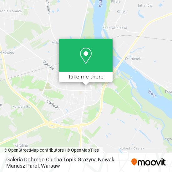 Galeria Dobrego Ciucha Topik Grażyna Nowak Mariusz Parol map