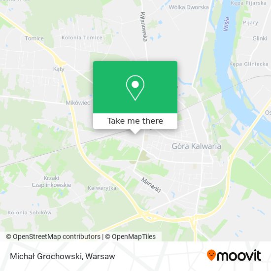 Michał Grochowski map