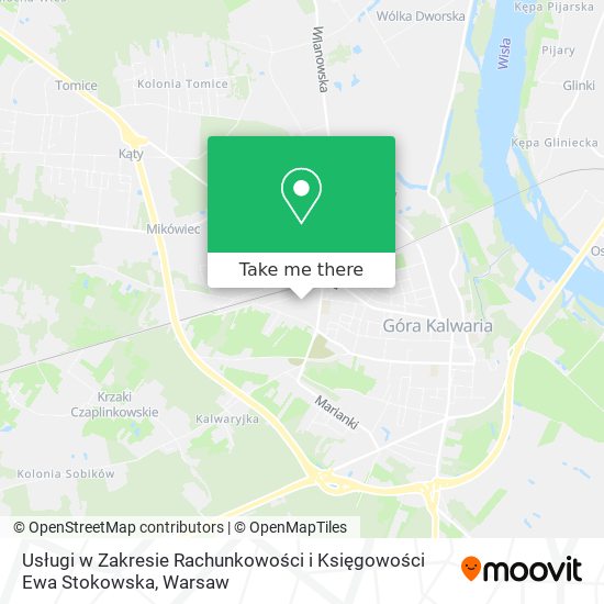 Usługi w Zakresie Rachunkowości i Księgowości Ewa Stokowska map