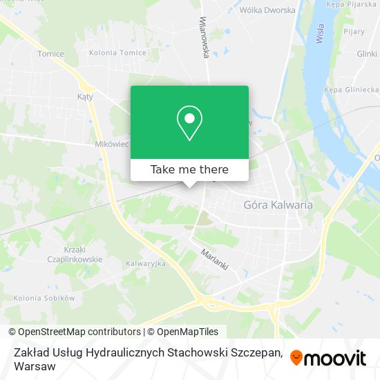 Zakład Usług Hydraulicznych Stachowski Szczepan map