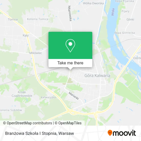 Branżowa Szkoła I Stopnia map