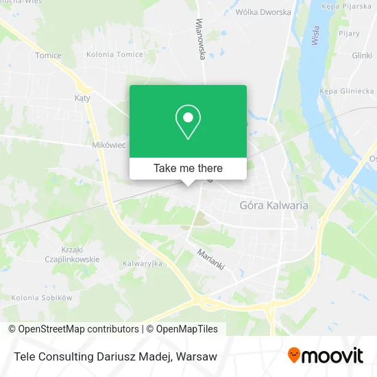 Карта Tele Consulting Dariusz Madej