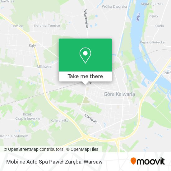 Mobilne Auto Spa Paweł Zaręba map