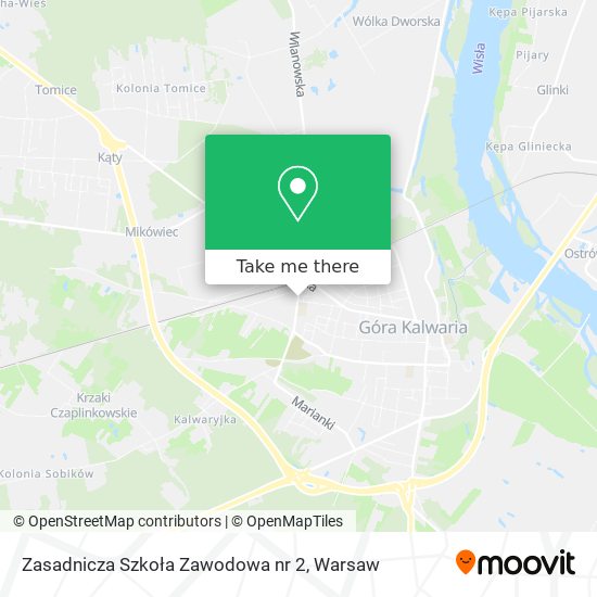 Zasadnicza Szkoła Zawodowa nr 2 map