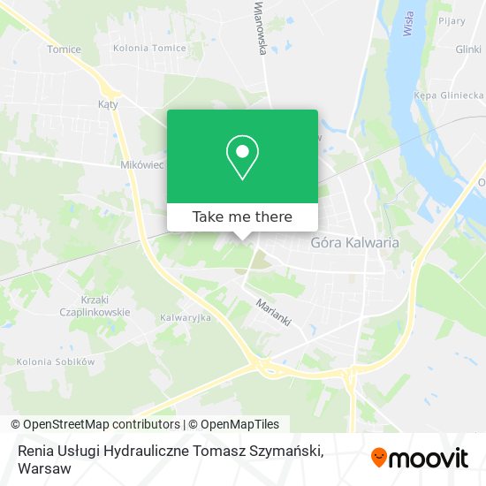 Renia Usługi Hydrauliczne Tomasz Szymański map