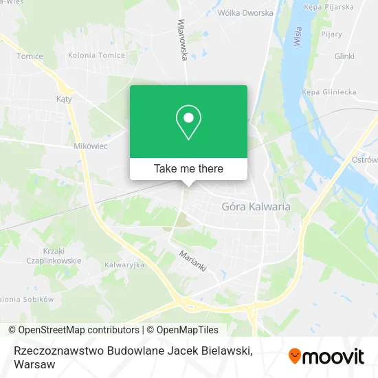 Rzeczoznawstwo Budowlane Jacek Bielawski map