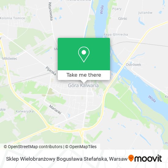 Sklep Wielobranżowy Bogusława Stefańska map