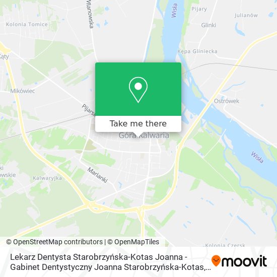 Lekarz Dentysta Starobrzyńska-Kotas Joanna - Gabinet Dentystyczny Joanna Starobrzyńska-Kotas map