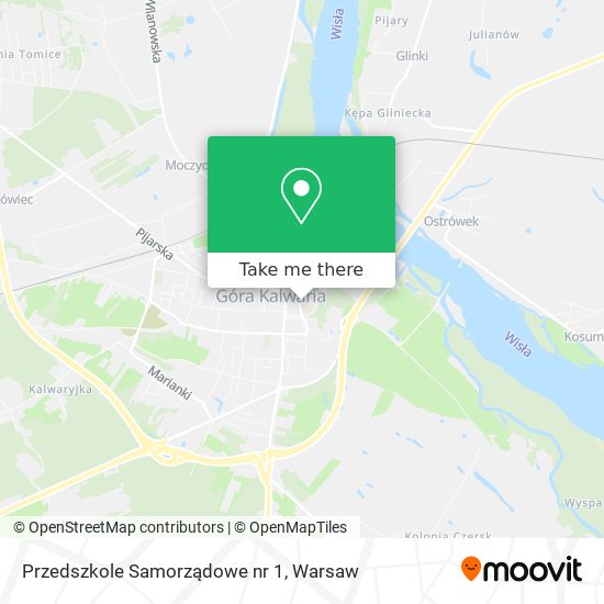 Przedszkole Samorządowe nr 1 map