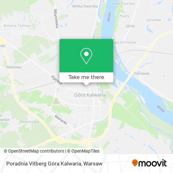 Poradnia Vitberg Góra Kalwaria map