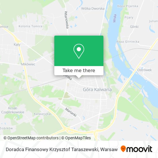 Doradca Finansowy Krzysztof Taraszewski map