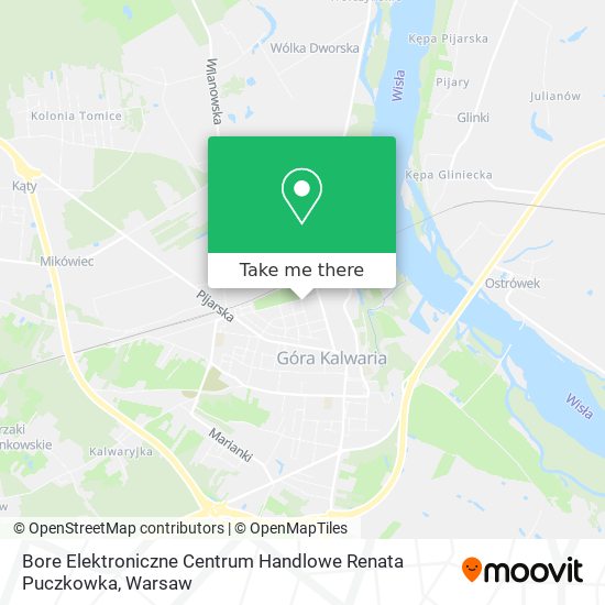 Bore Elektroniczne Centrum Handlowe Renata Puczkowka map