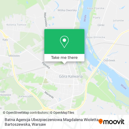 Batna Agencja Ubezpieczeniowa Magdalena Wioletta Bartoszewska map