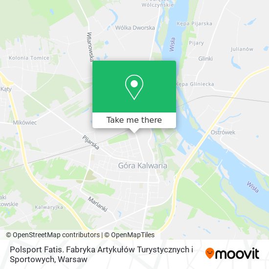 Polsport Fatis. Fabryka Artykułów Turystycznych i Sportowych map