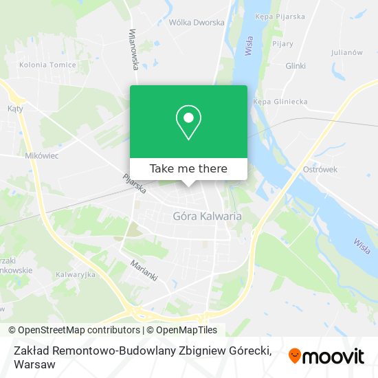 Zakład Remontowo-Budowlany Zbigniew Górecki map