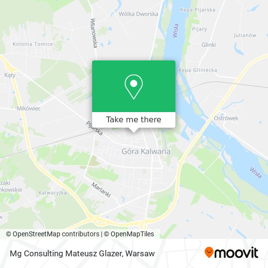 Mg Consulting Mateusz Glazer map