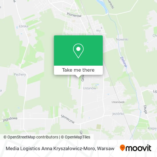 Media Logistics Anna Kryszałowicz-Moro map