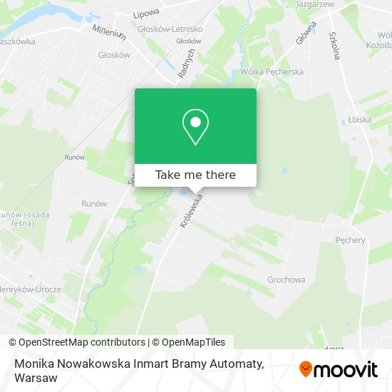 Monika Nowakowska Inmart Bramy Automaty map