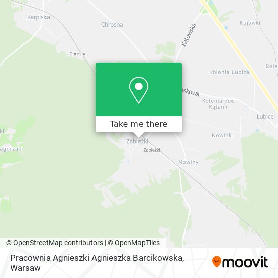 Pracownia Agnieszki Agnieszka Barcikowska map