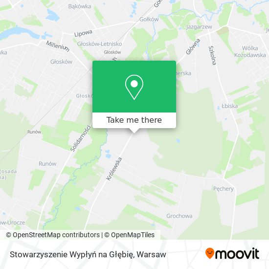 Stowarzyszenie Wypłyń na Głębię map