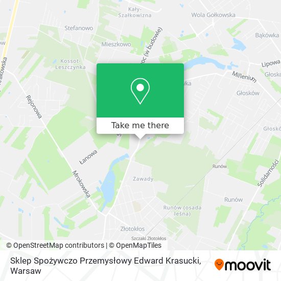 Sklep Spożywczo Przemysłowy Edward Krasucki map