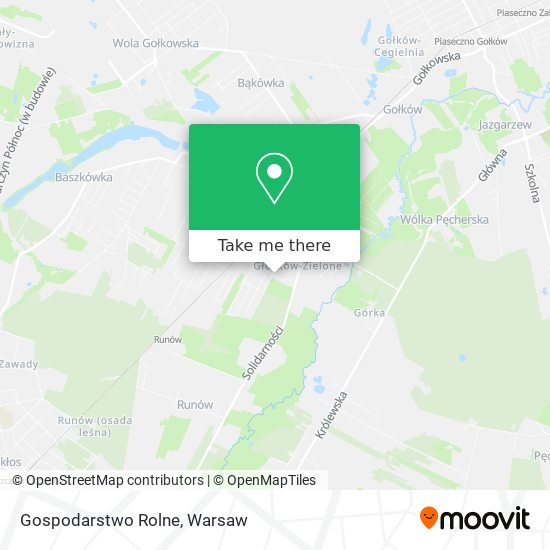 Gospodarstwo Rolne map