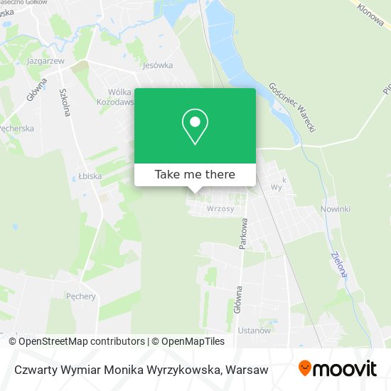 Czwarty Wymiar Monika Wyrzykowska map