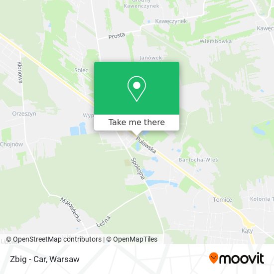 Zbig - Car map