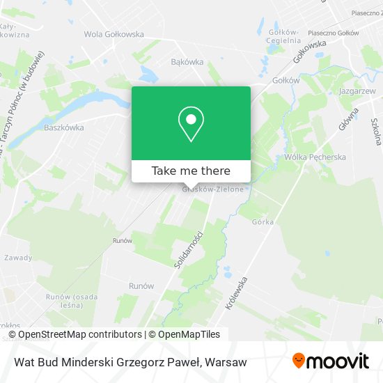 Wat Bud Minderski Grzegorz Paweł map