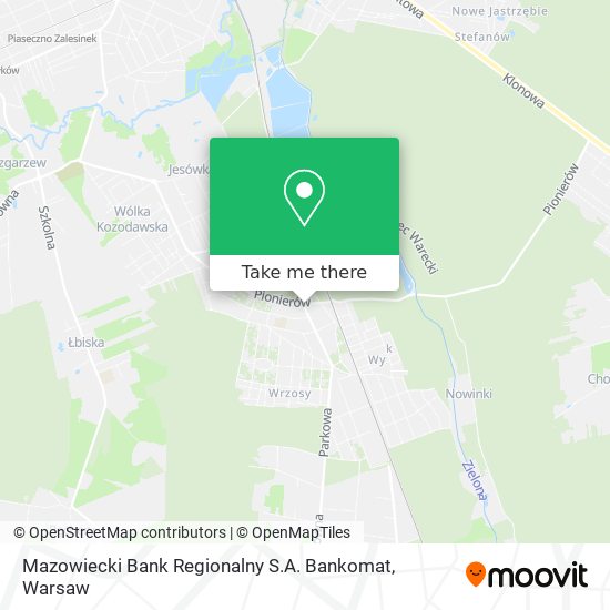 Mazowiecki Bank Regionalny S.A. Bankomat map