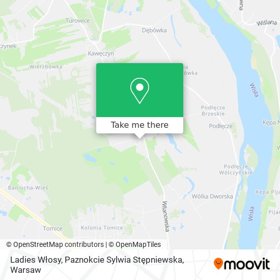 Ladies Włosy, Paznokcie Sylwia Stępniewska map