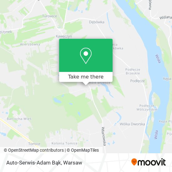 Auto-Serwis-Adam Bąk map