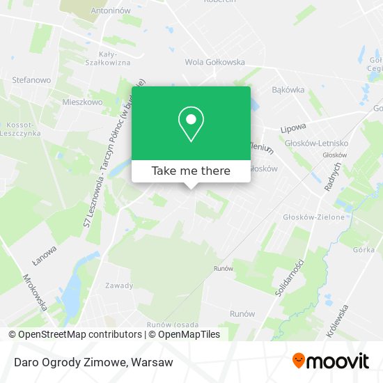 Daro Ogrody Zimowe map