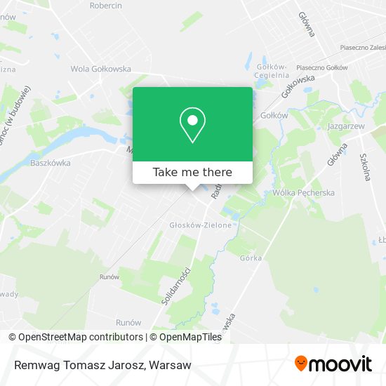 Remwag Tomasz Jarosz map