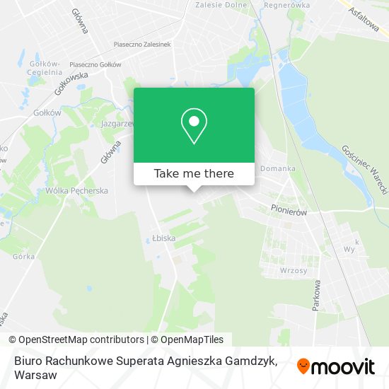 Biuro Rachunkowe Superata Agnieszka Gamdzyk map