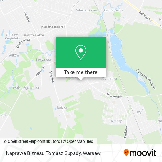 Naprawa Biznesu Tomasz Supady map