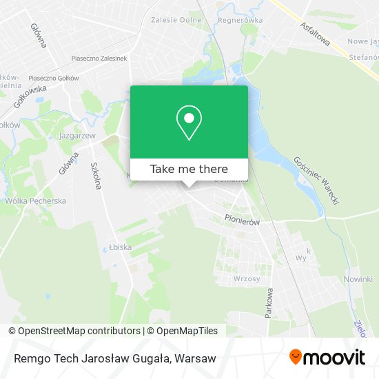 Remgo Tech Jarosław Gugała map