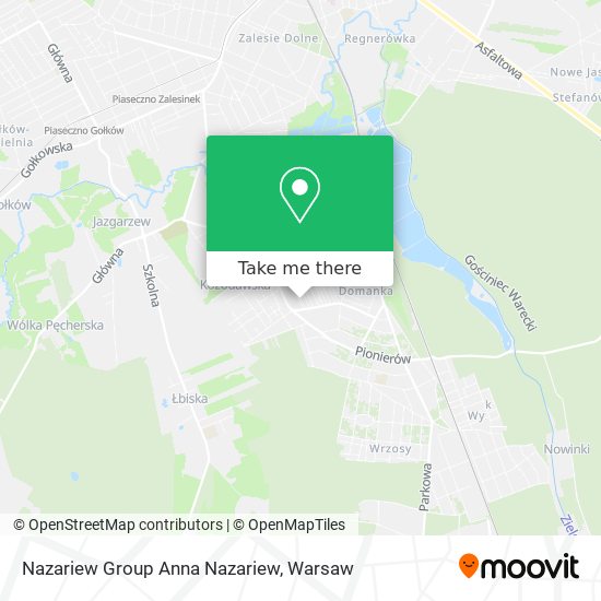 Nazariew Group Anna Nazariew map