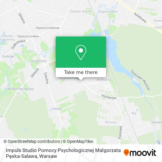 Impuls Studio Pomocy Psychologicznej Małgorzata Pęska-Salawa map