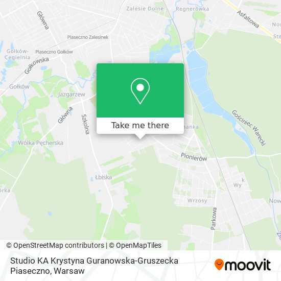 Карта Studio KA Krystyna Guranowska-Gruszecka Piaseczno