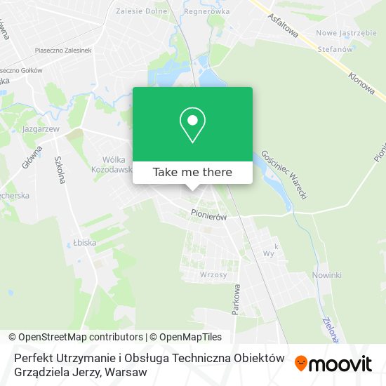 Perfekt Utrzymanie i Obsługa Techniczna Obiektów Grządziela Jerzy map