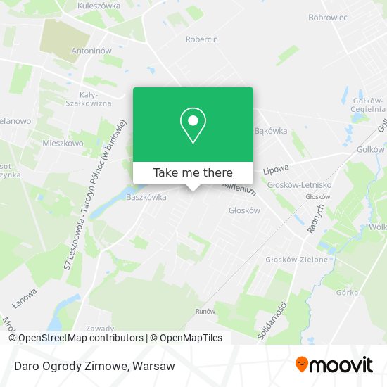 Daro Ogrody Zimowe map