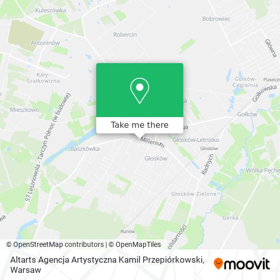 Altarts Agencja Artystyczna Kamil Przepiórkowski map