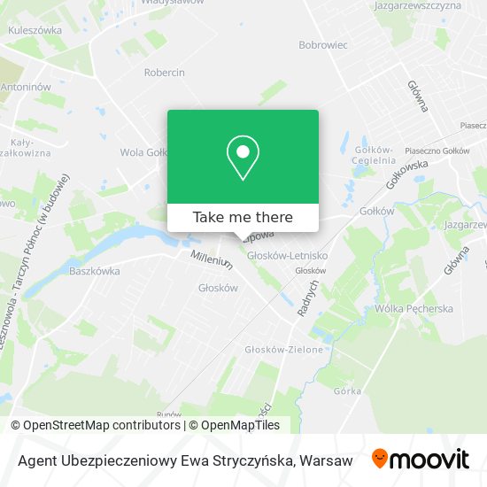 Agent Ubezpieczeniowy Ewa Stryczyńska map